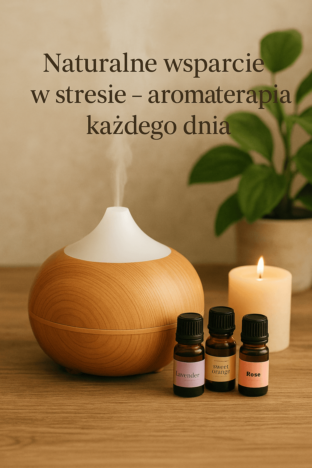 🌿 Naturalne wsparcie w stresie – aromaterapia jako sposób na codzienny relaks