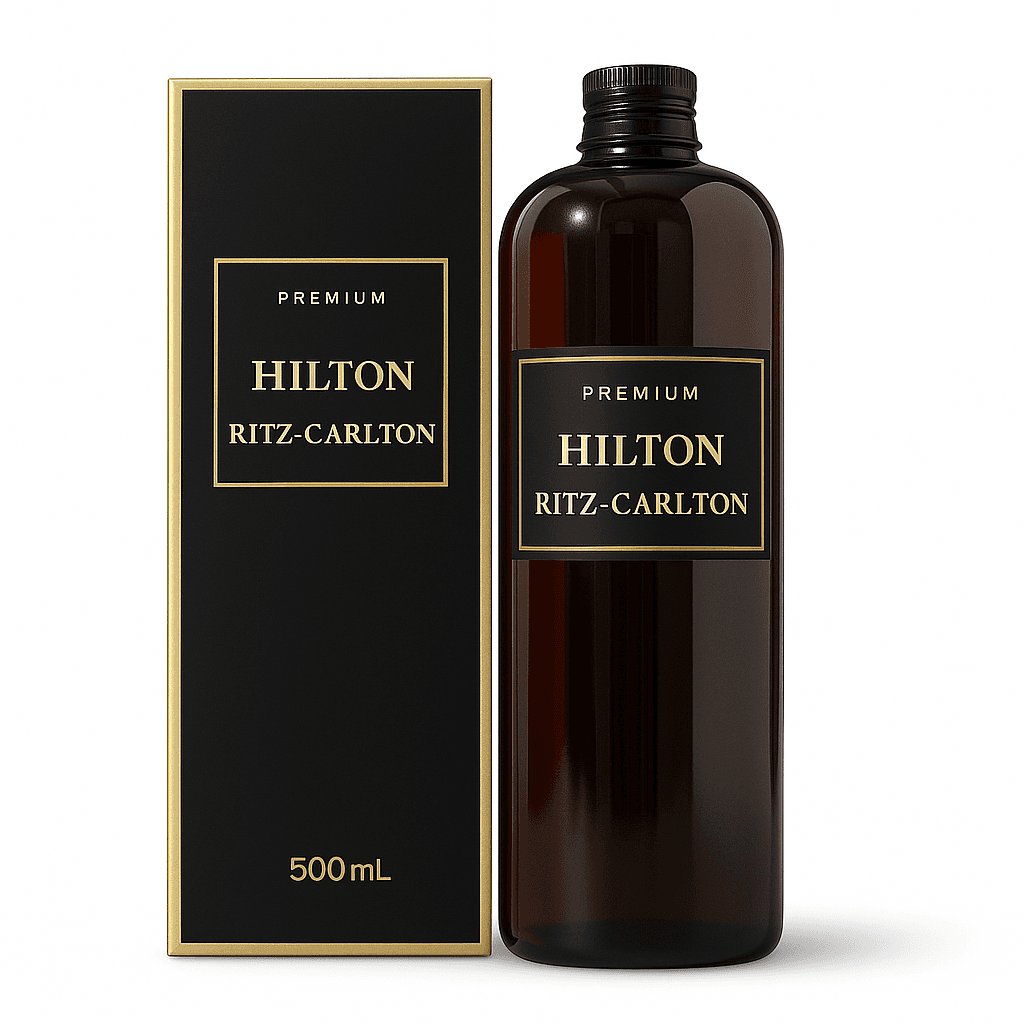 Olejek Zapachowy Hotelowy 500ml – Hilton Ritz-Carlton, Luksusowy Aromat do Dyfuzora